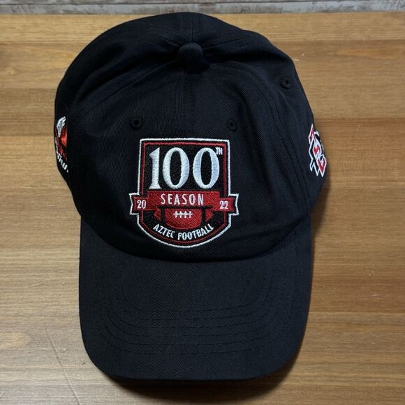 SDSU San Diego State Aztecs 100th Season Hat 2022 Snapdragon Stadium Strapback - Picture 3 of 12